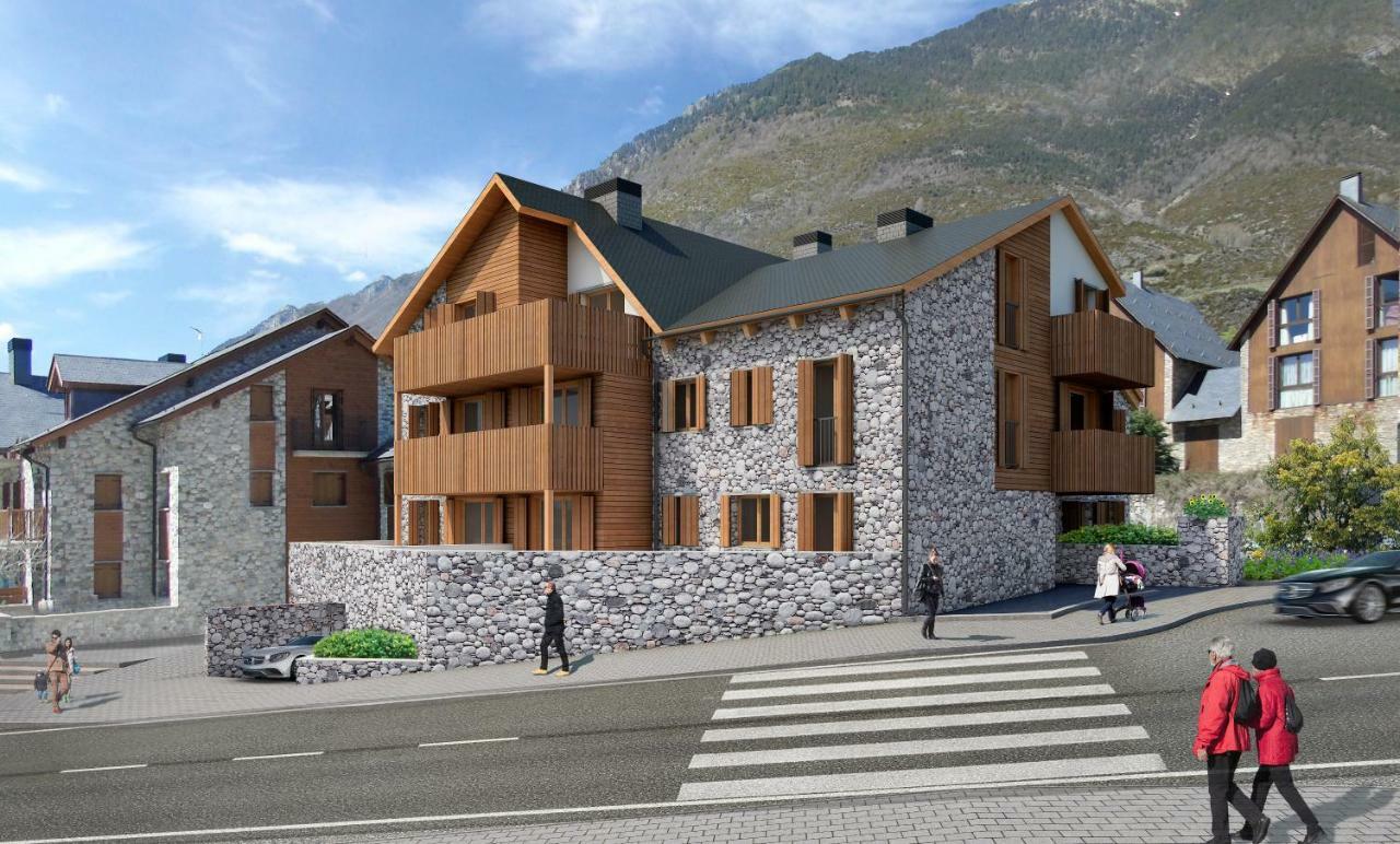 Tuca Del Mont Apartment Benasque Exterior foto